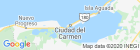 Ciudad Del Carmen map